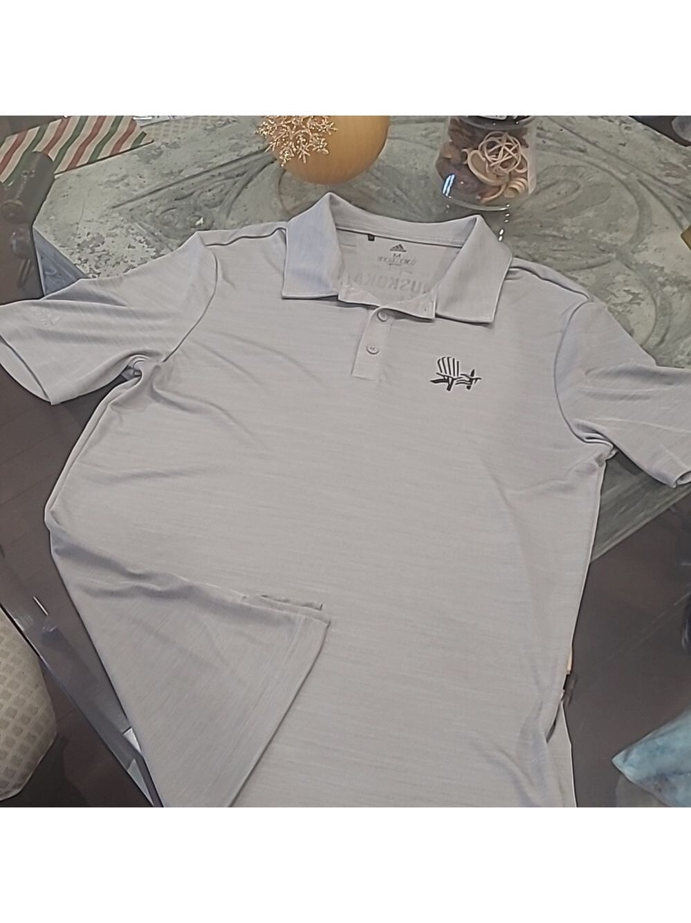 Adidas polo shirt medium new